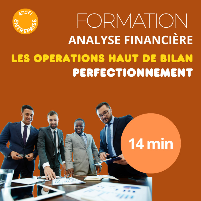 Formation - Analyse financière des entreprises - Les opérations Haut de Bilan