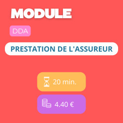 Module - Prestation de l'assureur (DDA)
