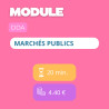Module - Marchés publics (DDA)