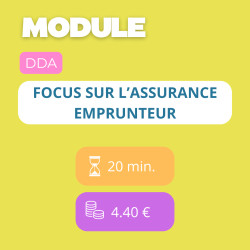 Module - Focus sur l’assurance emprunteur (DDA)
