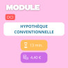 Module - Hypothèque conventionnelle (DCI)