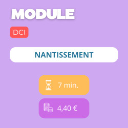 Module - Nantissement (DCI)