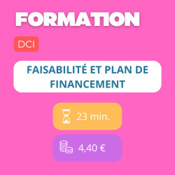 Formation - Faisabilité et plan de financement (DCI)