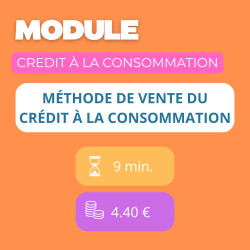 Formation - Maîtriser le crédit à la consommation - 100% Adaptive Learning
