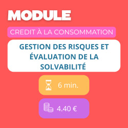 Formation - Maîtriser le crédit à la consommation - 100% Adaptive Learning