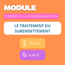 Formation - Maîtriser le crédit à la consommation - 100% Adaptive Learning