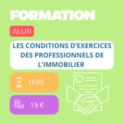 Formation - Fiscalité immobilière - E-learning de 1h26 - 19 €