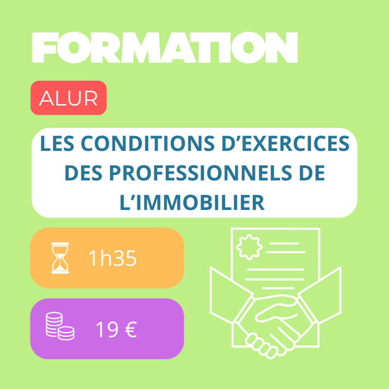 Formation - Fiscalité immobilière - E-learning de 1h26 - 19 €