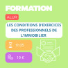 Formation - Fiscalité immobilière - E-learning de 1h26 - 19 €