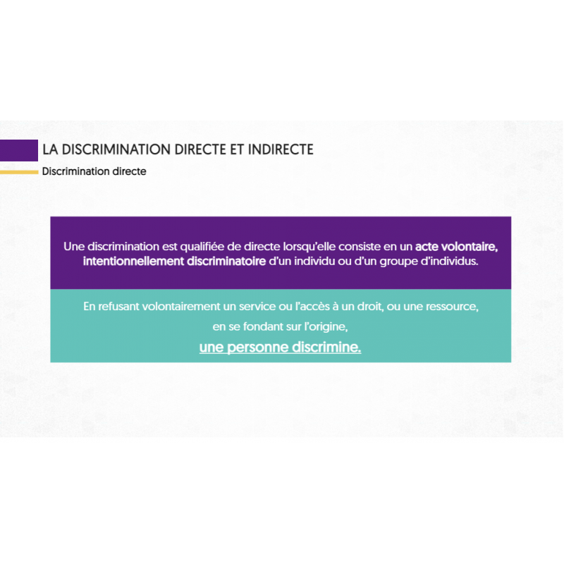 Formation - La lutte contre les discriminations dans l'accès aux logements - E-learning de 2h - 25 €