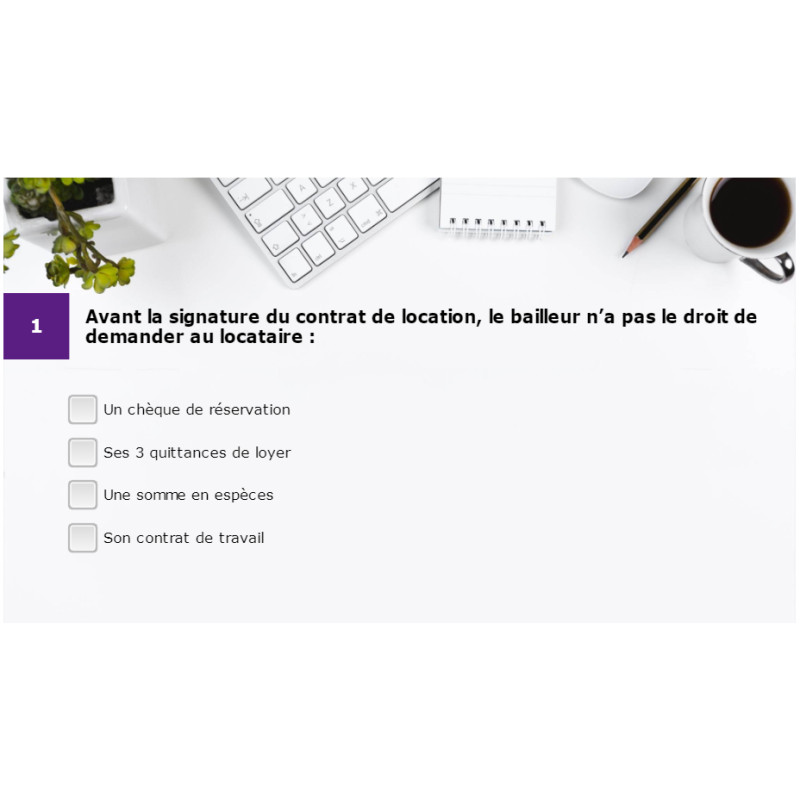 Formation - Fiscalité immobilière - E-learning de 1h26 - 19 €