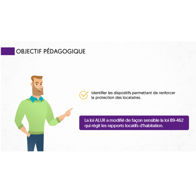 Formation - Le marché immobilier - E-learning de 1h - 15 €