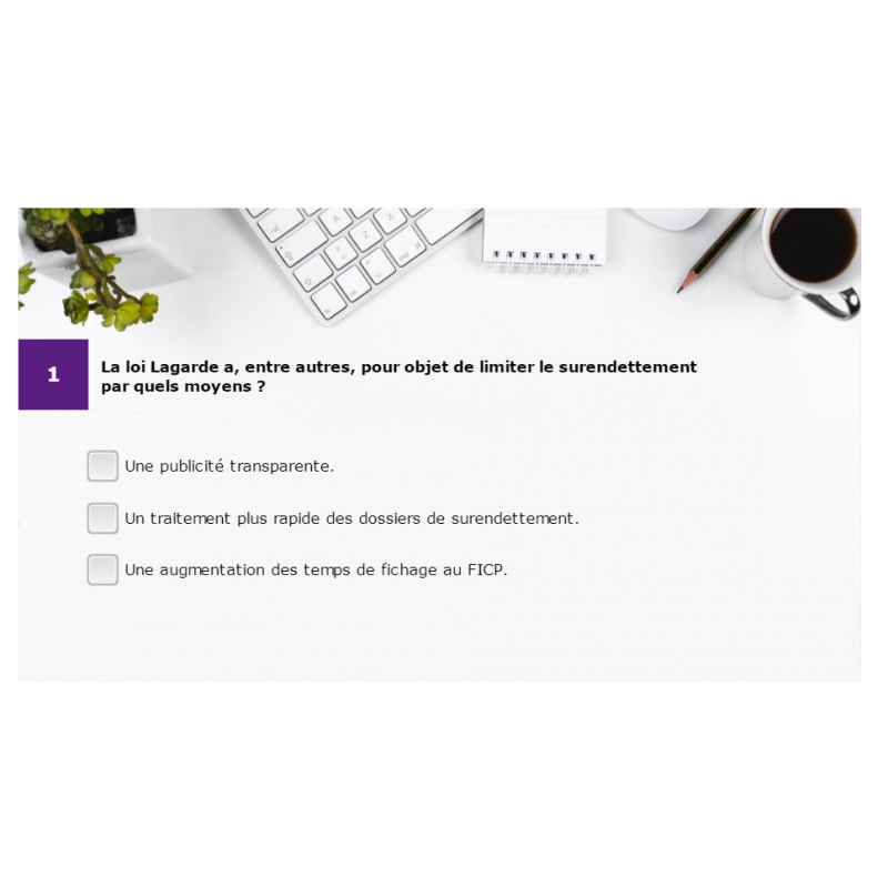 Formation - Financement immobilier - E-learning de 1h - 15 €