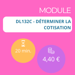 Module - Déterminer la cotisation (DDA)