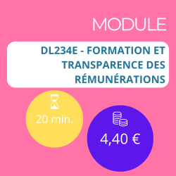 Module - Formation et transparence des rémunérations (DDA)