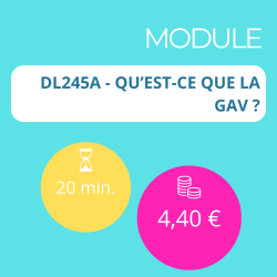 Module - Qu’est-ce que la GAV ? (DDA)