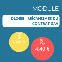 Module - Mécanismes du contrat GAV (DDA)