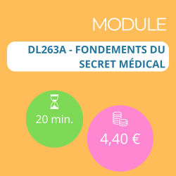Module - Fondements du secret médical (DDA)