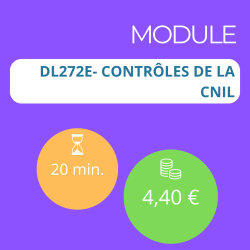 Module - Contrôles de la CNIL (DDA)