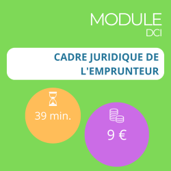 Module - Cadre juridique de l'emprunteur (DCI)