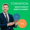 Réductions et Crédits d’Impôt : Maîtrisez les avantages fiscaux en 1 heure