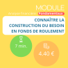 Module - Connaître la construction du Fonds de Roulement Net Global (ANAFI-F)