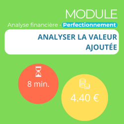 Module - Analyser la Valeur Ajoutée (ANAFI-P)