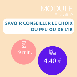 Formation en ligne : Maîtriser le Conseil Client en Optimisation Fiscale et Gestion des Placements