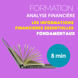 Formation - Analyse financière des entreprises - Les informations financières essentielles