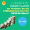 Formation - Analyse financière des entreprises - Les principaux soldes intermédiaires de gestion